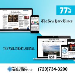 New York Times and Wall St Journal News 5-Years