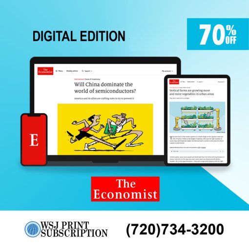The Economist News Digital Subscription for 2-Year Save 70% Off